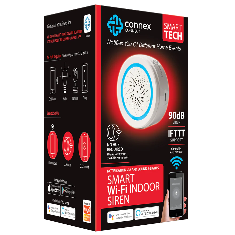 Smart WiFi Siren Alarm Indoor