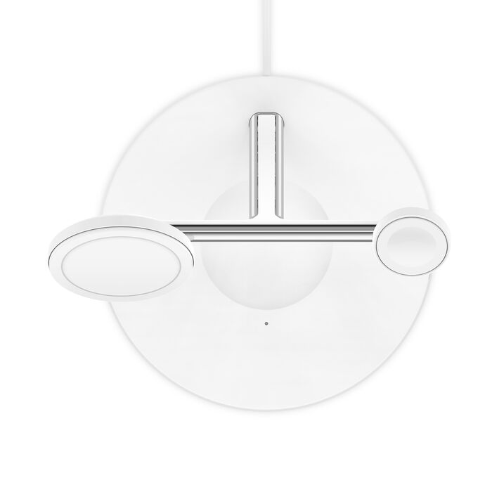 3-in-1 Wireless Charger with Official MagSafe Charging 15W