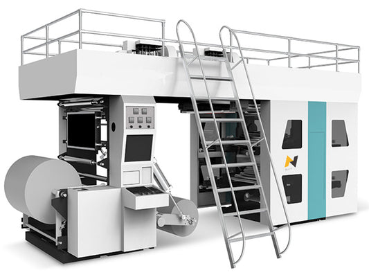 4 Colors 1000mm CI Type Flexo Printing Machine