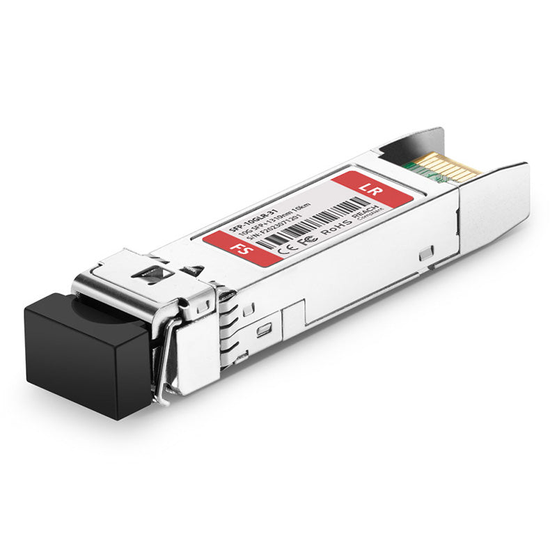 Cisco SFP-10G-LR Compatible 10GBASE-LR SFP+ 1310nm 10km DOM Duplex LC/UPC SMF Optical Transceiver Module