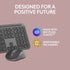 Logitech Signature Slim MK950 Wireless Keyboard & Mouse Combo. - Black