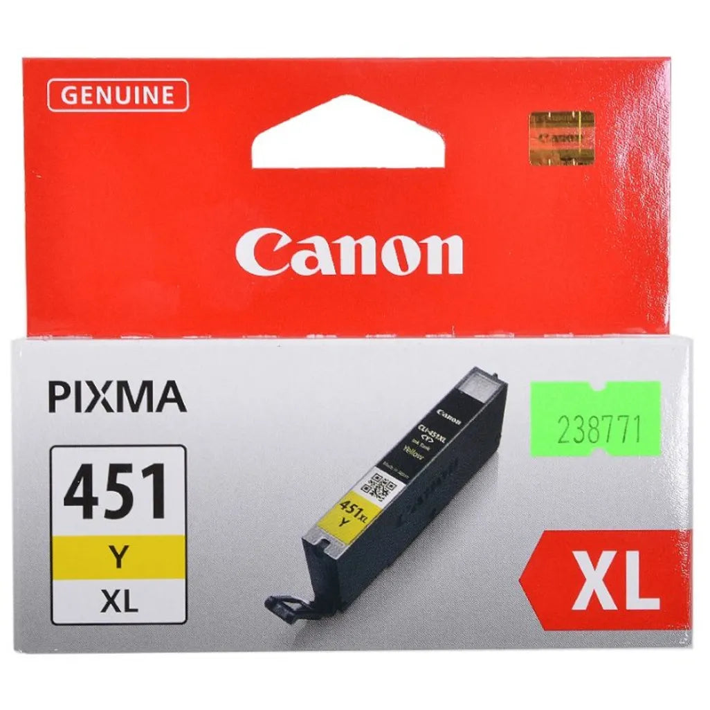 CANON INK CARTRIDGE CLI-451 XL Y YELLOW - TecAfrica Solutions