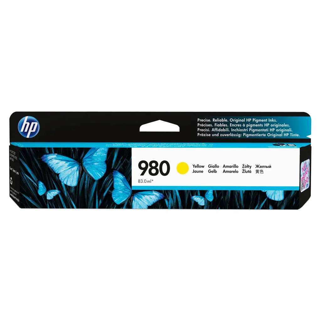 HP 980 YELLOW INK CARTRIDGE