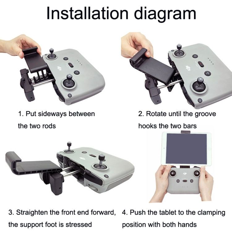 Remote Control Tablet Extension Bracket For DJI Mavic 3 / Air 2 / Air 2S / Mini 2