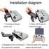 Remote Control Tablet Extension Bracket For DJI Mavic 3 / Air 2 / Air 2S / Mini 2