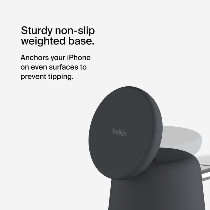 2-in-1 Wireless Charging Dock with MagSafe 15W