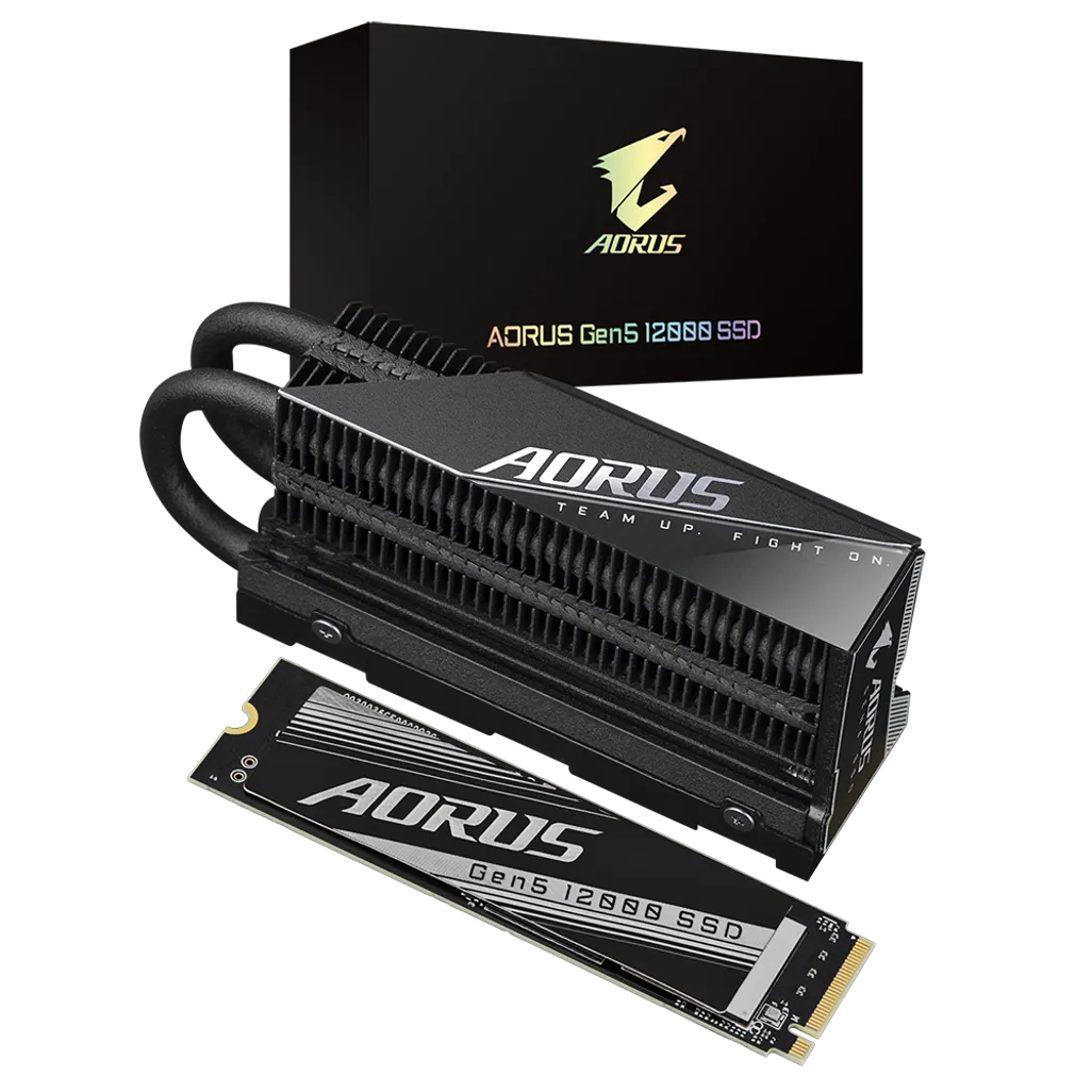 GIGABYTE AORUS Gen5 12000, 1 TB, M.2, 11700 MB/s