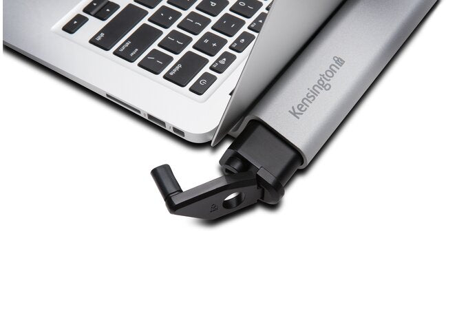 Kensington - Laptop Locking Station with MicroSaver 2.0 Lock - Premium Brand - 2 Year Warranty (Not portable) - Easily adjusts to accommodate MacBook and other thin 11”-15.6” laptops without built-in security slots. Securing your laptop is as easy as p...