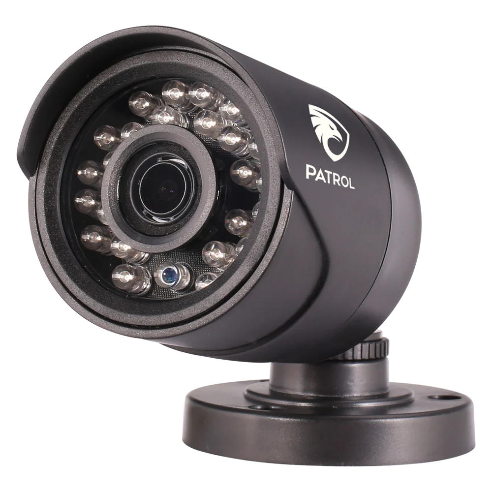 Patrol 1080P Bullet Camera Black