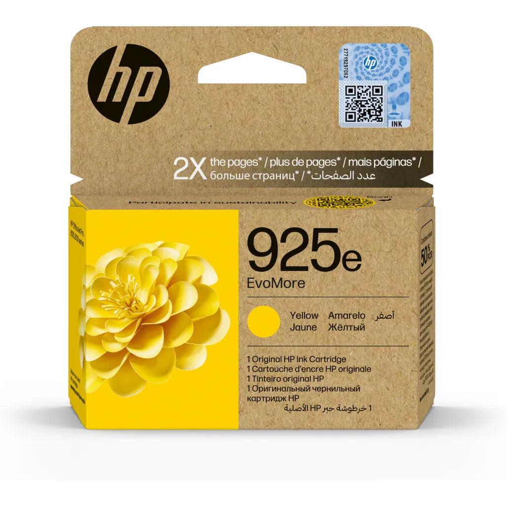 HP 925E EVOMORE YELLOW ORIGINAL INK CARTRIDGE