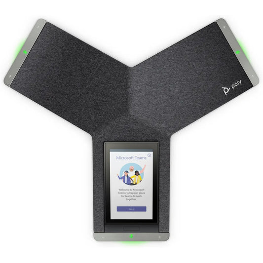 POLY TRIO C60 IP CONFERENCE PHONE FOR MICROSOFT TEAMS AND POE-ENABLED NO RADIO