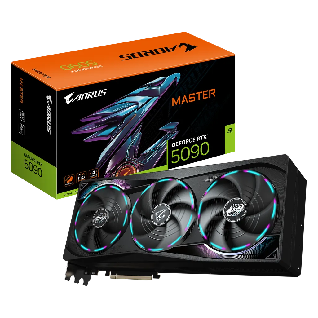 GIGABYTE AORUS GeForce RTX 5090 MASTER 32G Graphics Card