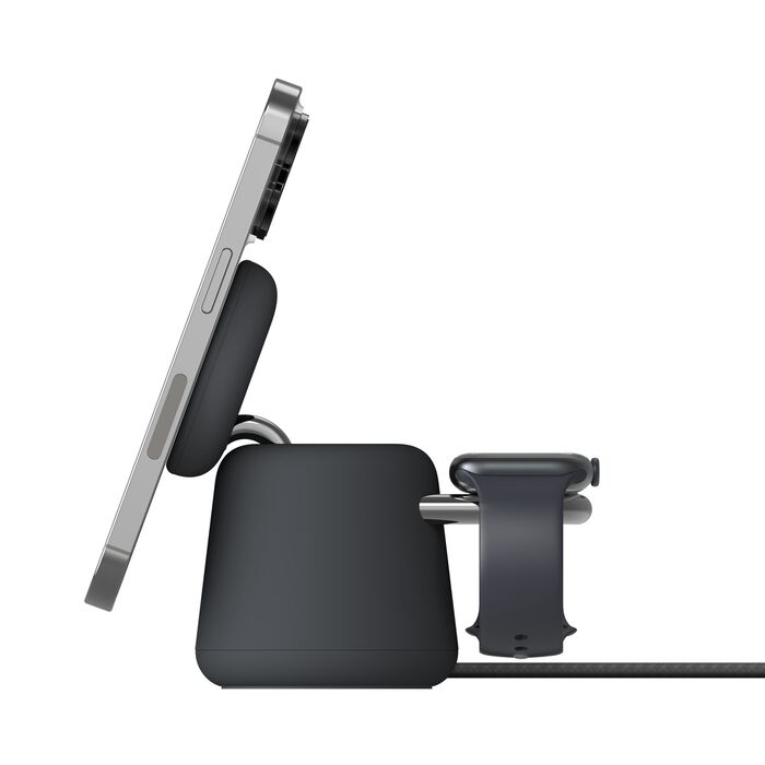 2-in-1 Wireless Charging Dock with MagSafe 15W