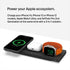 3-in-1 Wireless Charging Pad with Official MagSafe Charging 15W