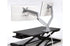 Kensington - Desk/Table Arm SmartFit One -Touch Height Adjustable - Provides stable support for 2 x Monitors up to 34" 8kg (Clamped) Dual Monitor Arm - White  (5028252597135)