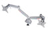 Kensington - Desk/Table Arm SmartFit One -Touch Height Adjustable - Provides stable support for 2 x Monitors up to 34" 8kg (Clamped) Dual Monitor Arm - White  (5028252597135)