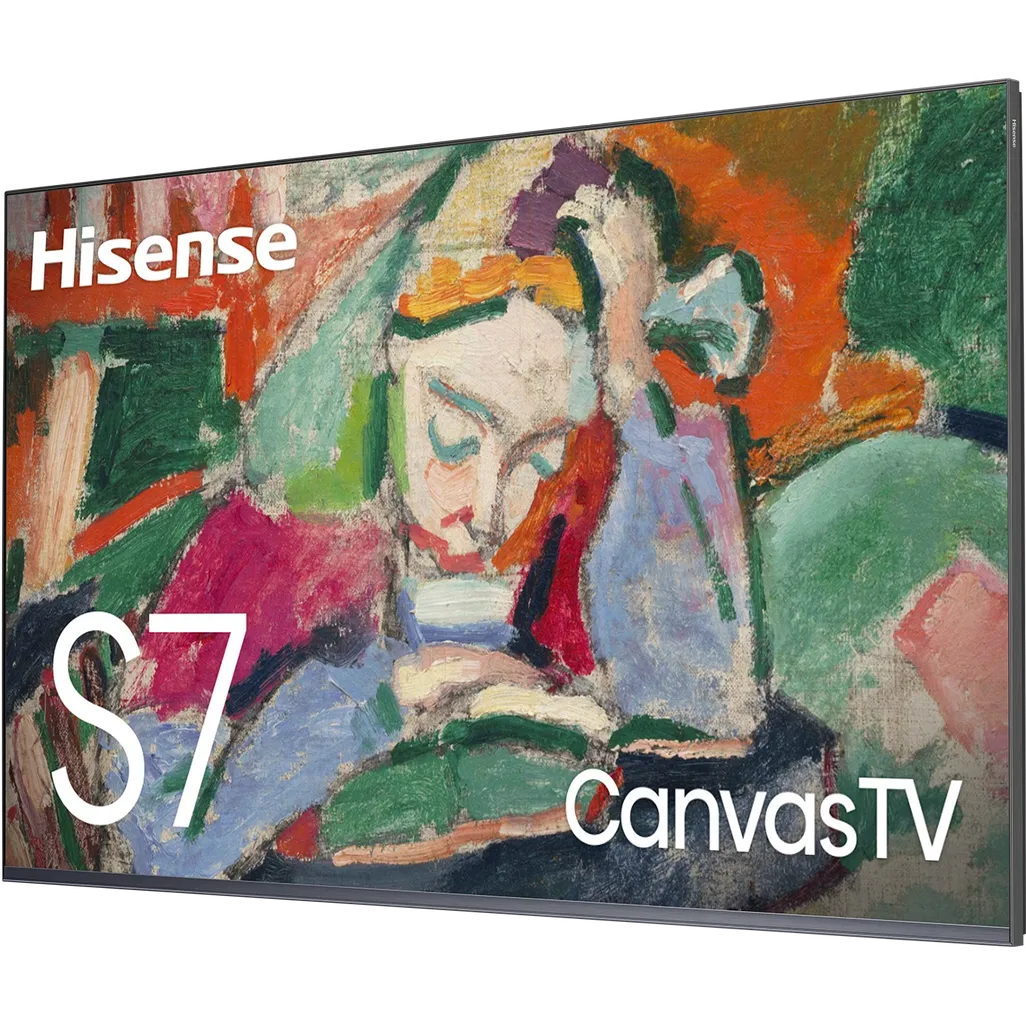 Hisense 55S7N, 139.7 cm (55"), 3840 x 2160 pixels, QLED, Smart TV, Wi-Fi, Gold