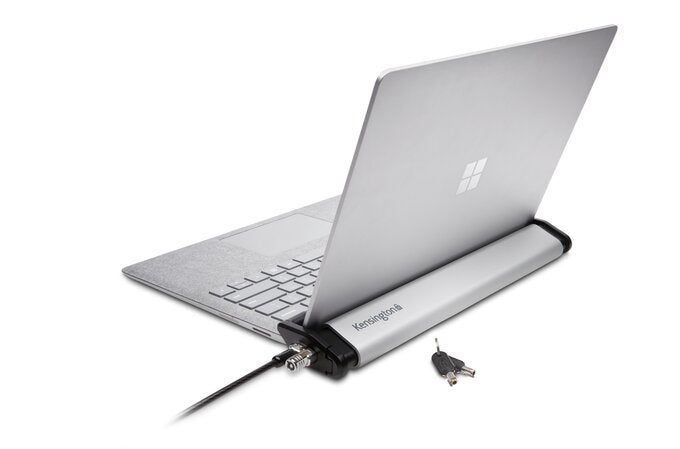 Kensington - Laptop Locking Station with MicroSaver 2.0 Lock - Premium Brand - 2 Year Warranty (Not portable) - Easily adjusts to accommodate MacBook and other thin 11”-15.6” laptops without built-in security slots. Securing your laptop is as easy as p...