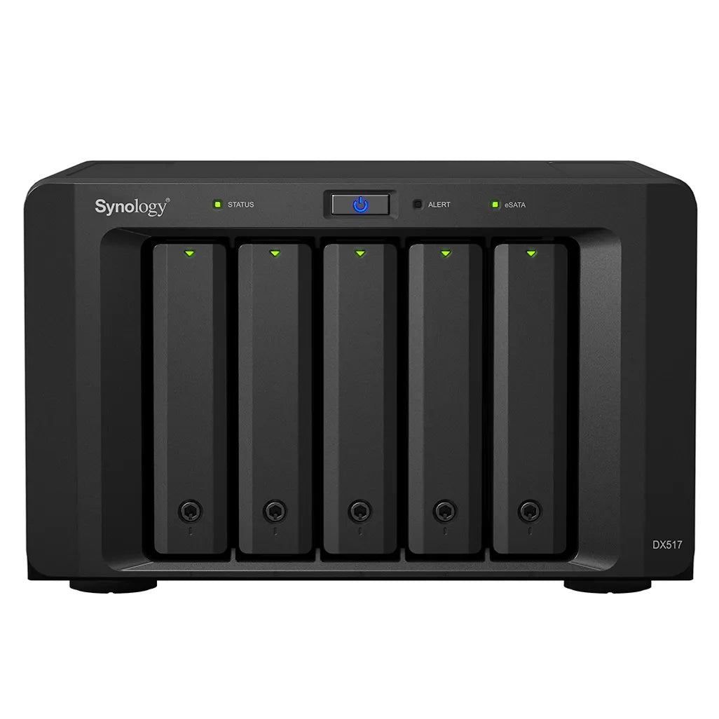 Synology DX517, 3.91 kg, Desktop, Black