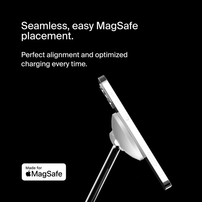 3-in-1 Wireless Charger with Official MagSafe Charging 15W