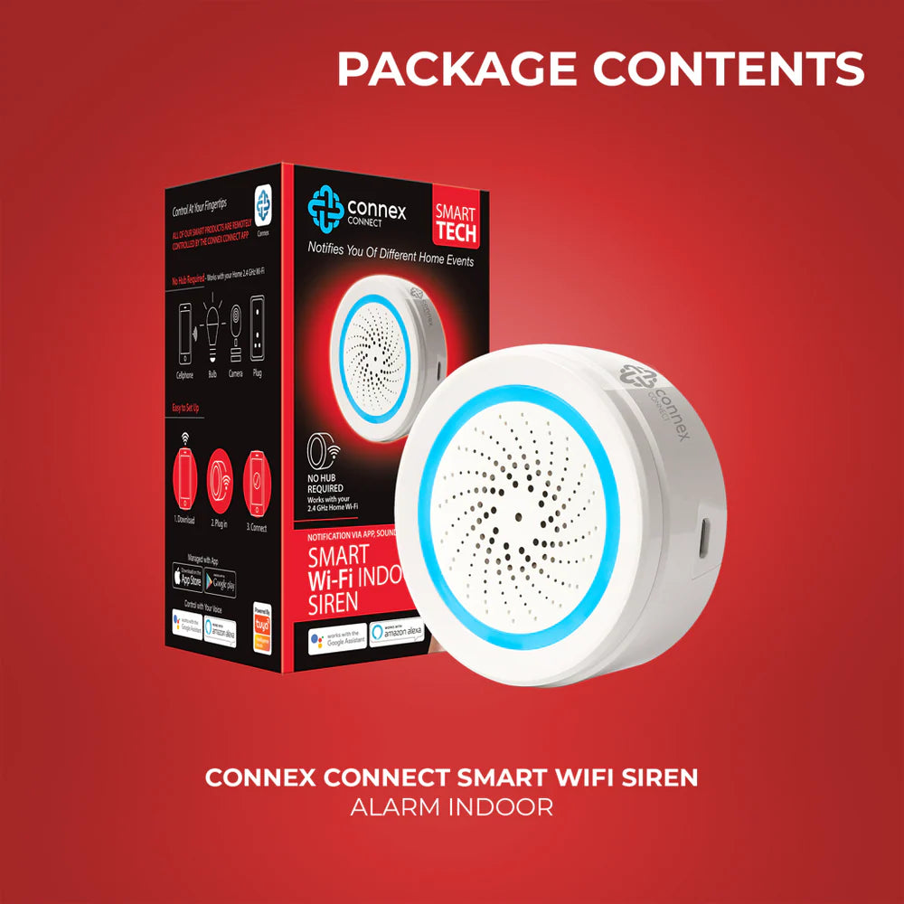 Smart WiFi Siren Alarm Indoor