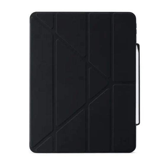 Pipetto iPad Pro 12.9 (2021) Origami No3 Pencil Case - Black