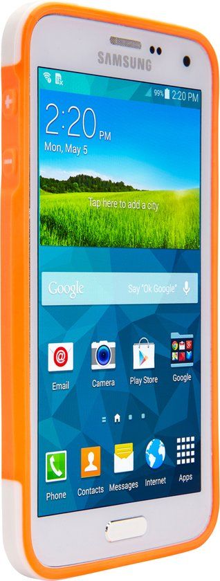 Thule Atmos X3 - Phone case Samsung Galaxy S5 - White/Orange