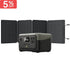 ECOFLOW RIVER 2 PORTABLE POWER STATION AND 110W PORTABLE SOLAR PANEL