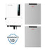 8KW SYNAPSE ULTRA, POWER 4K4L WECO CORE - BACK UP ONLY KIT - 8KW SYNAPSE ULTRA HYBRID INVERTER, 2X 4K4L WECO POWER 48V BATTERY