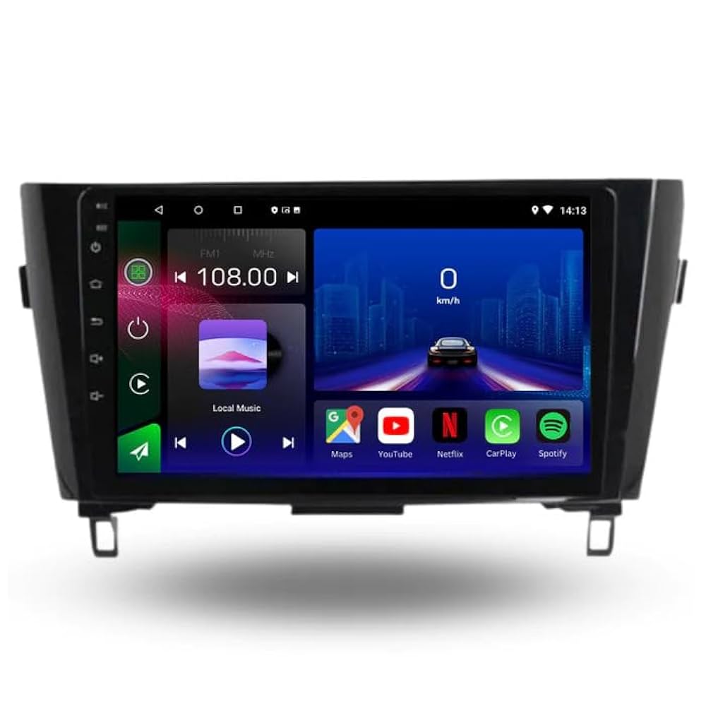 Android Car Radio for NISSAN X-Trail, Qashqai, Rogue (2014–2019)