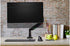 Kensington - Desk/Table Arm SmartFit One-Touch Height Adjustable Single Monitor Arm Holds 1 x Monitors up to 34" (Clamped)  - Black  (085896596004)