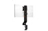 Kensington - Desk/Table Arm SmartFit Space-Saving Single Monitor Arm Holds 1 x Monitor up to 27" and up to 8kg (Clamped) - Black (085896555124)