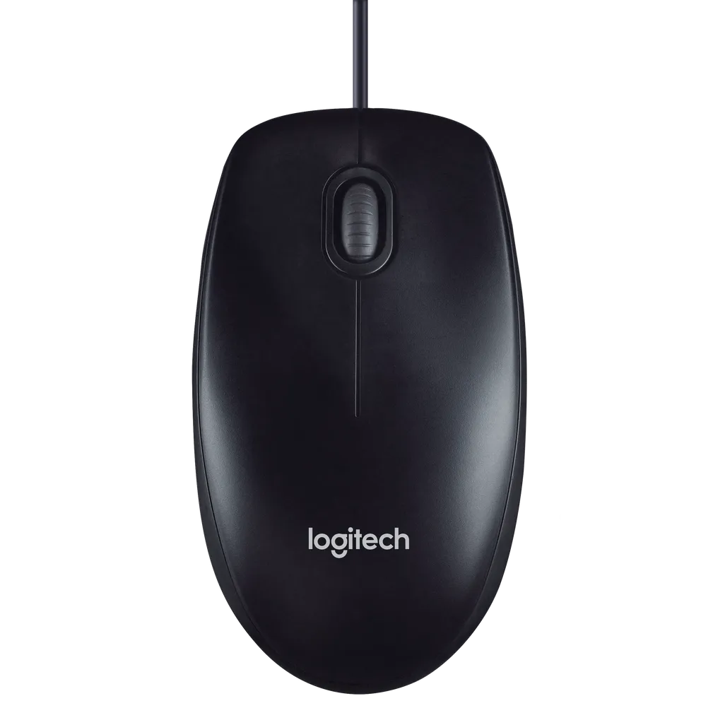 Logitech Mouse M90, Ambidextrous, Optical, USB Type-A, 1000 DPI, Grey
