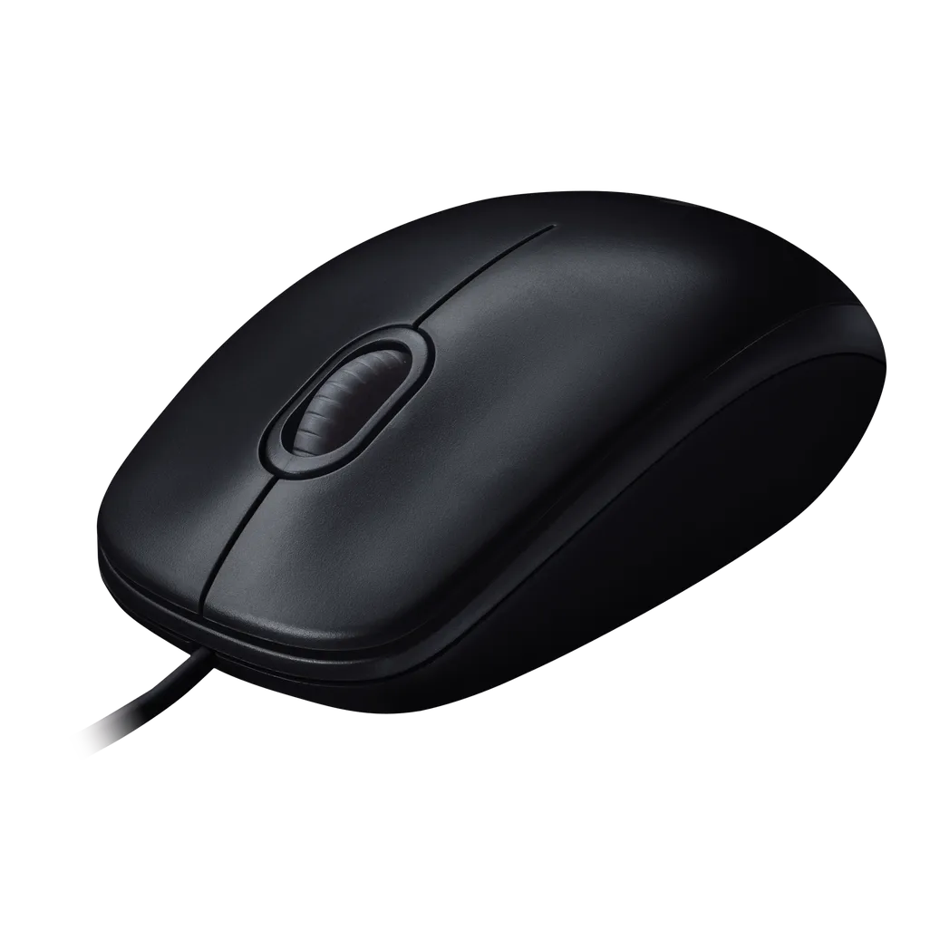 Logitech Mouse M90, Ambidextrous, Optical, USB Type-A, 1000 DPI, Grey
