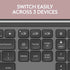 Logitech Signature Slim MK950 Wireless Keyboard & Mouse Combo. - Black