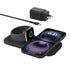 2-in-1 Magnetic Charging Travel Pad with Qi2 15W