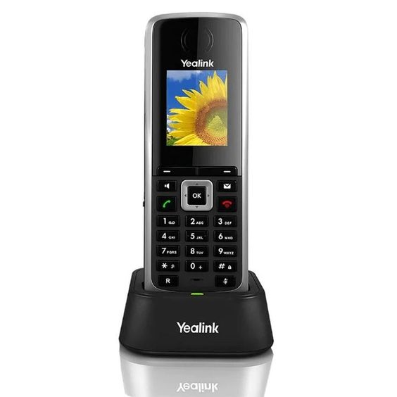 Yealink SIP-W52H IP Phone Black Silver W52H