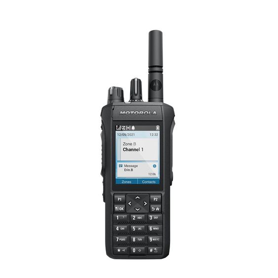 MOTOROLA R7 Digital Portable (full keypad, VHF)Two-Way Radio