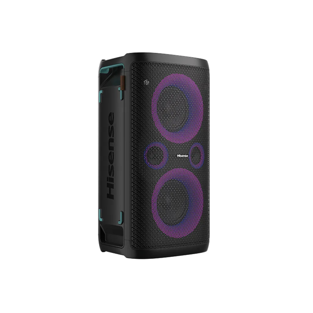 Hisense PartyRocker One HP100, 2.0 channels, 5.71 cm (2.25"), 13.3 cm (5.25"), 300 W, 40 - 20000 Hz, Wired & Wireless