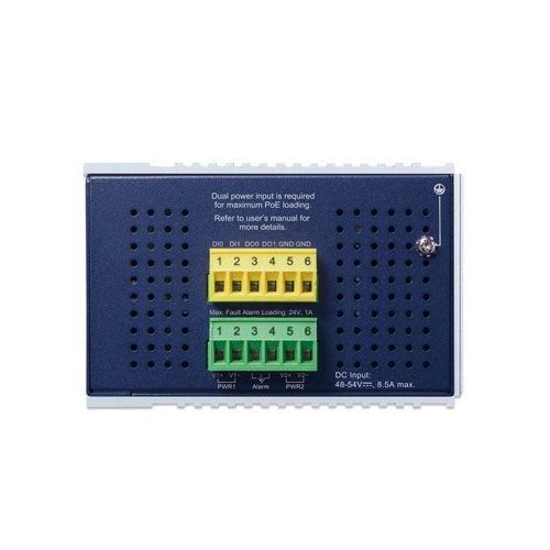 IGS-6325-8UP2S2X Industrial L3 8-Port 10/100/1000T 802.3bt PoE + 2-Port 100/1000X SFP + 2-Port 10G SFP+ Managed Ethernet Switch