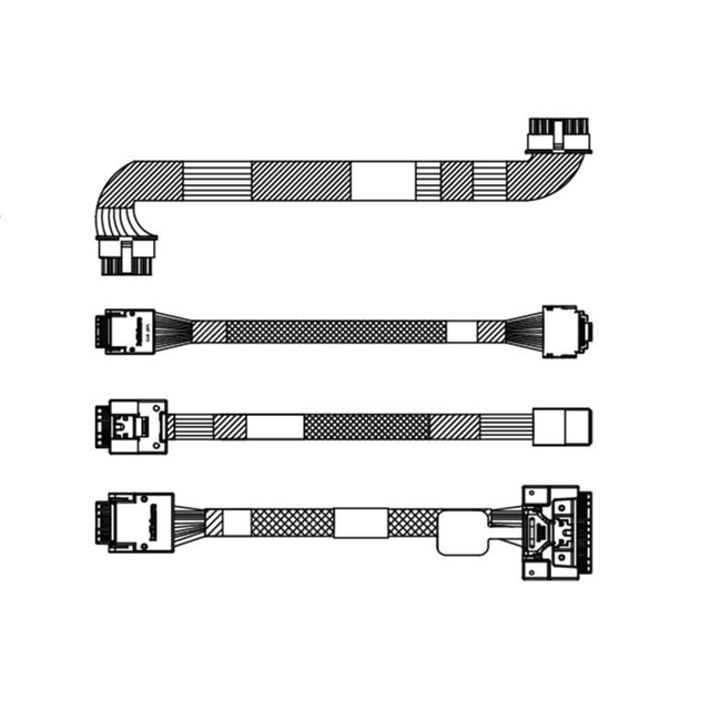 Lenovo ThinkSystem SR630 v2 4 x 3.5-inch Backplane Cable Kit