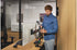 Kensington - Desk/Table Arm SmartFit Space-Saving - Provides stable support for 2 x Monitors up to 27" 8kg (Clamped) Dual Monitor Arm - Black (085896555131)