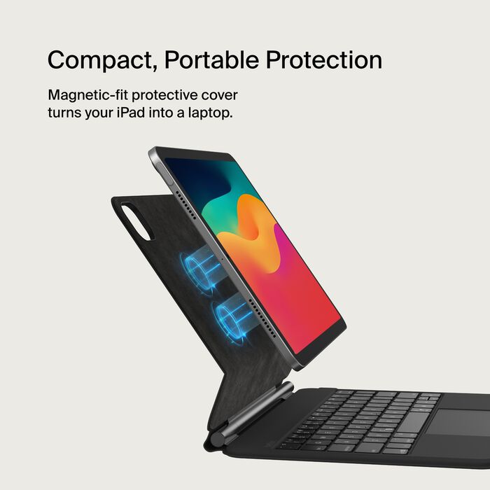 Pro Keyboard Case with Magnetic Stand for iPad Pro 11" (M4)