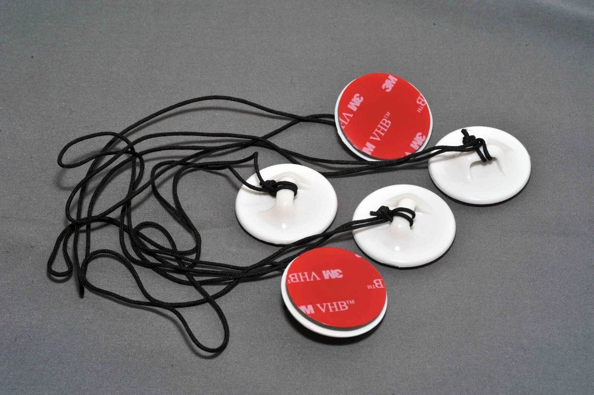 5x Security Camera Tether Strap 3M Adhesive Mount for GoPro