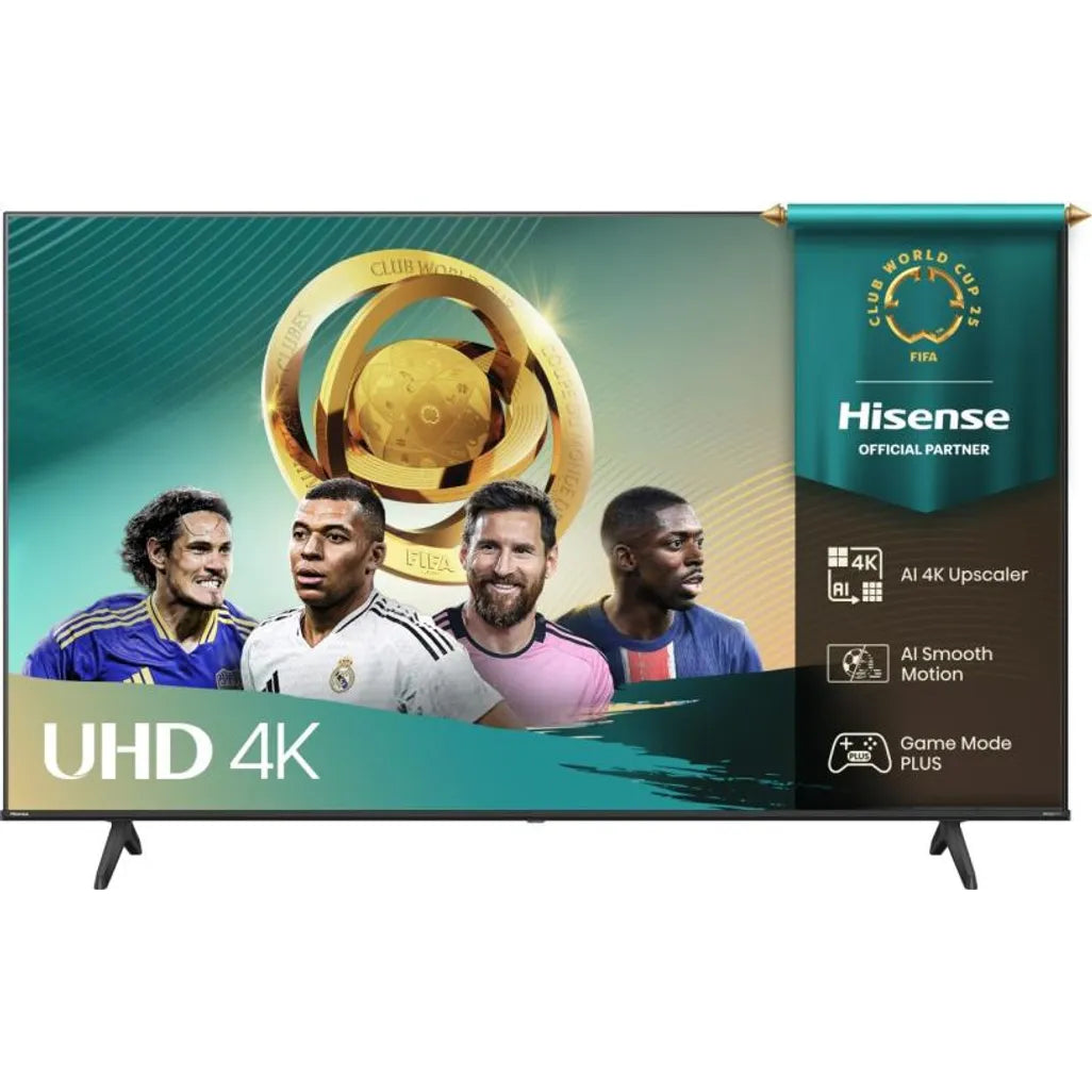 Hisense 75A6Q, 190.5 cm (75"), 3840 x 2160 pixels, 4K Ultra HD, Smart TV, Wi-Fi, Black