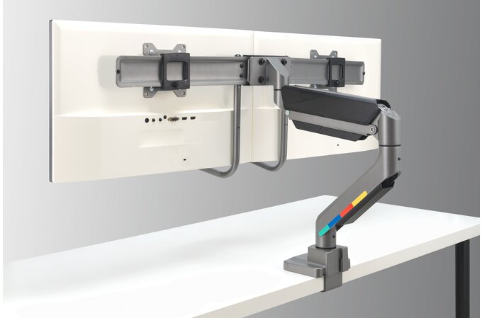 K58272WW	Kensington - Desk/Table SmartFit with CrossBar and Handle Dual Monitor Arm - Black (supports  2x monitors up to 32" and up to 9kg) (Clamped) With SmartFit - Black	085896582724	7.00	2,499.95