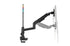 Kensington - Desk/Table Arm SmartFit Premium Heavy Duty Single Monitor Arm - Black -  Provides stable support for 1 x Monitors 49" 20kg (Clamped) with VESA 75, 100, 200, and 300 1:1 mounting patterns (085896582731)
