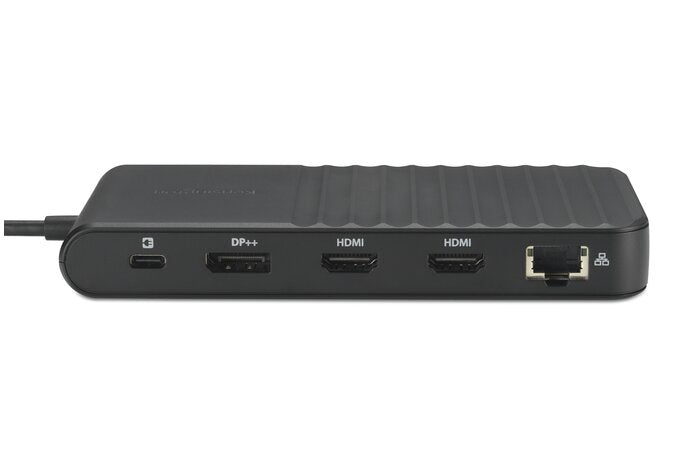 Kensington - UH1500P EQ USB-C - 5Gbps Triple Video Driverless Mobile Dock- 9-in-1 design with 2 x HDMI 1 X Display Port  3 x USB-A Ports 2 x USB-C Ports - 85 Watt Power Delivery - Black