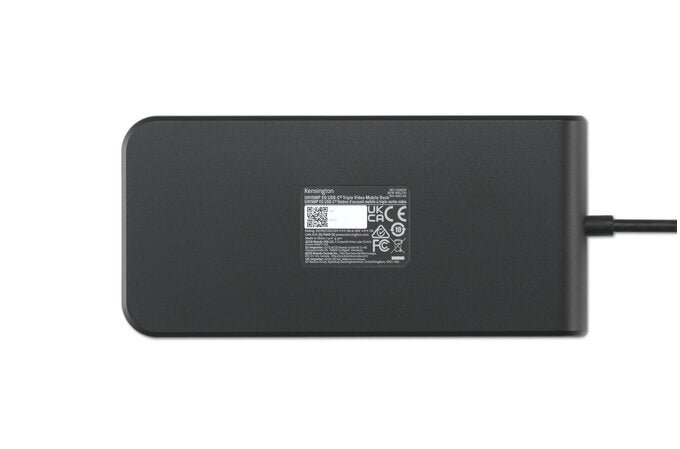 Kensington - UH1500P EQ USB-C - 5Gbps Triple Video Driverless Mobile Dock- 9-in-1 design with 2 x HDMI 1 X Display Port  3 x USB-A Ports 2 x USB-C Ports - 85 Watt Power Delivery - Black