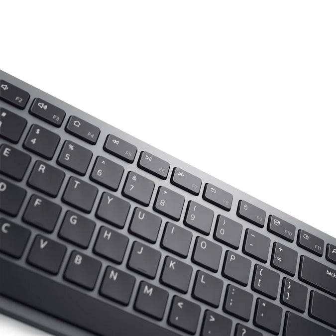 Dell KM7321W keyboard RF Wireless + Bluetooth QWERTY US International Grey Titanium